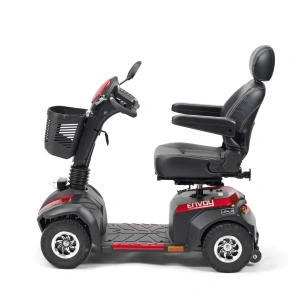 Envoy 8 Mobility Scooter in Red Side