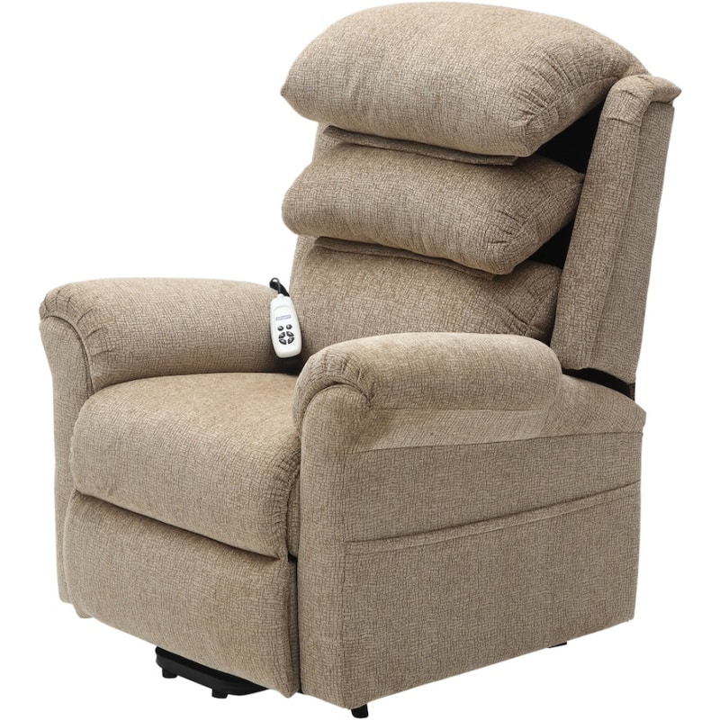 Walmesley Dual Motor Riser Recliner Oatmeal Walmesley Dual Motor Riser Recliner Oatmeal