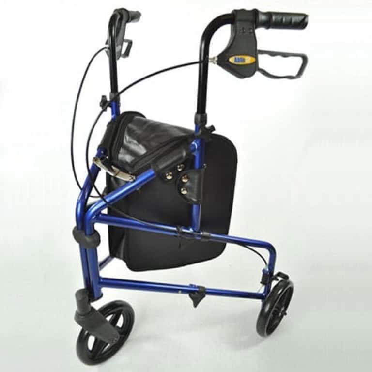 Able2 Compact Tri Wheel Walker Blue Able2 Compact Tri Wheel Walker Blue
