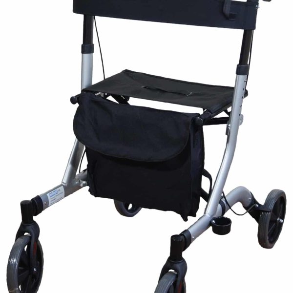 Aidapt Deluxe Lightweight Rollator in Grey Aidapt Deluxe Lightweight Rollator in Grey