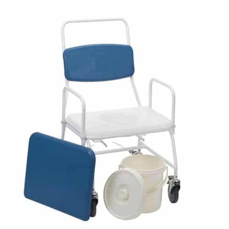 Birstall Bariatric Mobile Commode Removed Bucket and Cushion Birstall Bariatric Mobile Commode Removed Bucket and Cushion