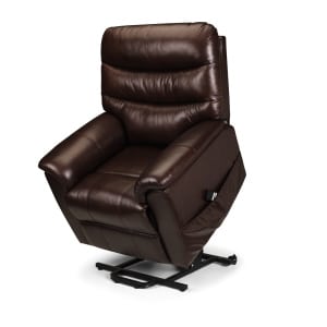 Pullman Leather Dual Motor Riser Recliner