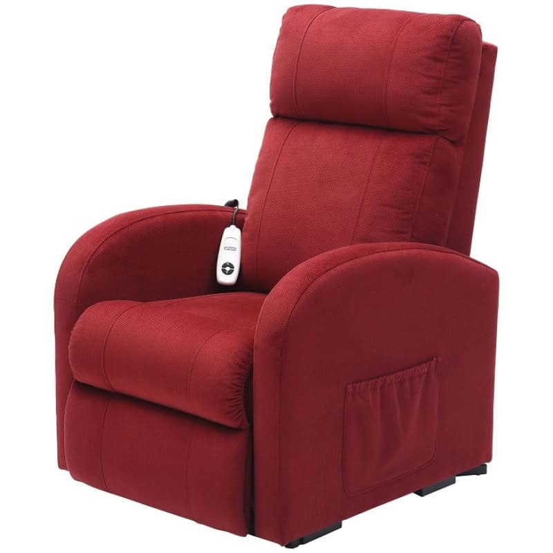Daresbury Micro Fibre Riser Recliner Red Daresbury Micro Fibre Riser Recliner Red