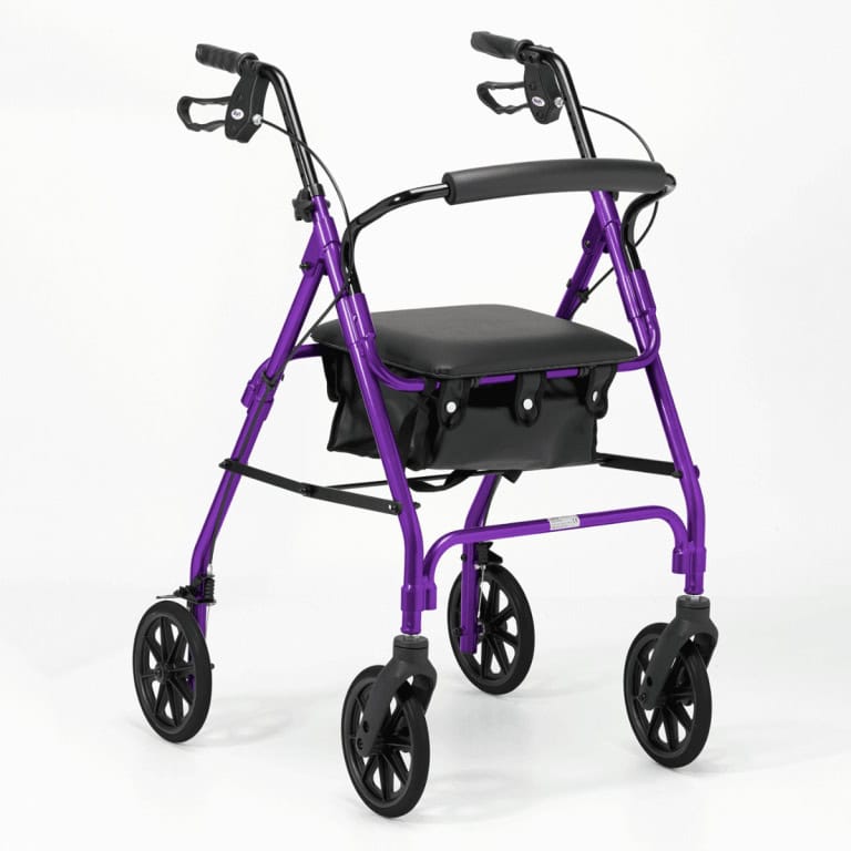 Days 100 Series Rollator Purple Days 100 Series Rollator Purple
