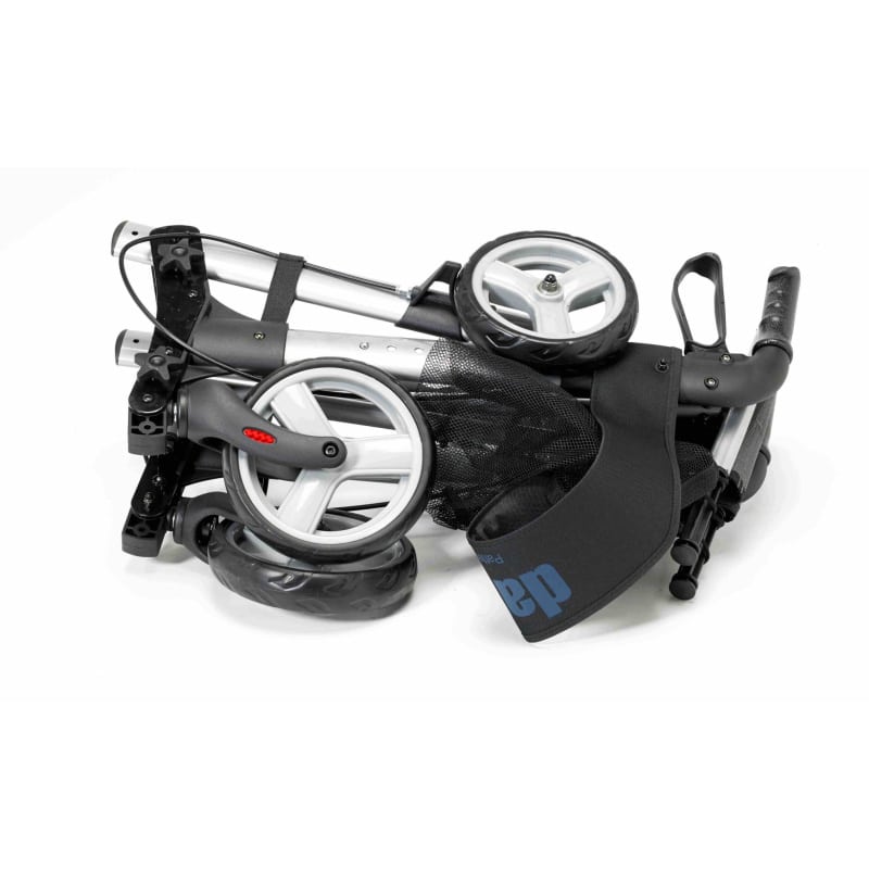 Days Deluxe Lightweight Rollator Folded