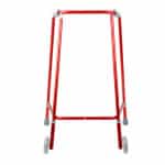 Days Red Wheeled Walking Frame Front