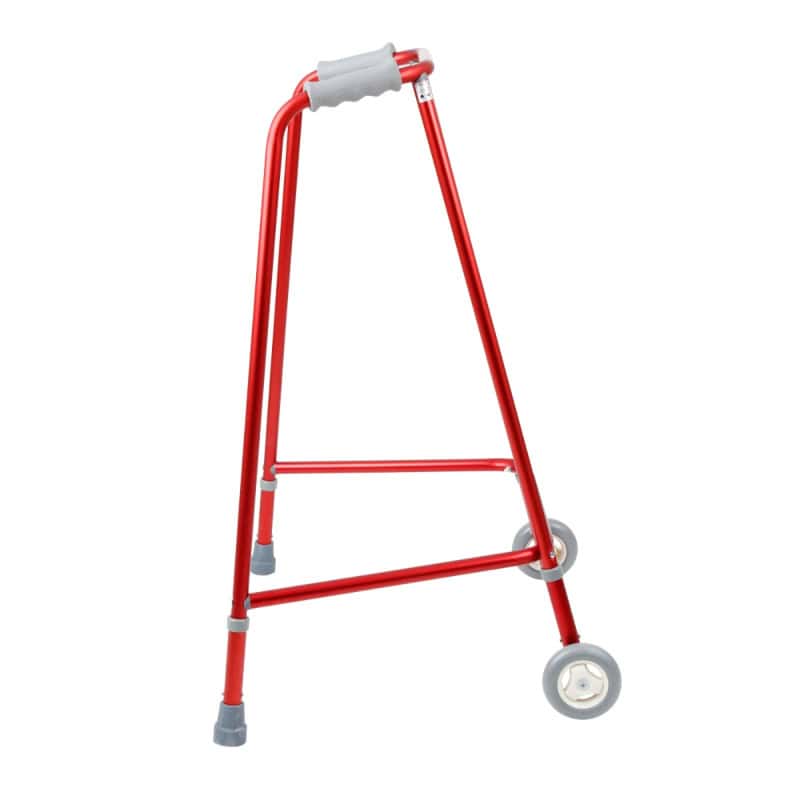 Days Red Wheeled Walking Frame Side Days Red Wheeled Walking Frame Side