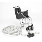 Swift Lightweight Self Propelled Wheelchair Silver Disassembled