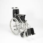 Swift Lightweight Self Propelled Wheelchair Silver Folded