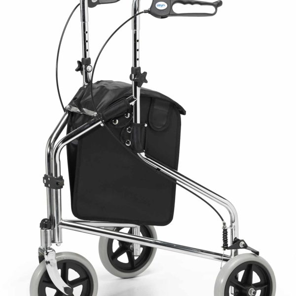 Days Tri Wheel Walker with Loop Lockable Brakes