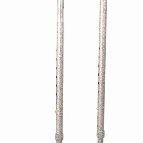 Deluxe Patterned Forearm Crutches Grey Deluxe Patterned Forearm Crutches Grey
