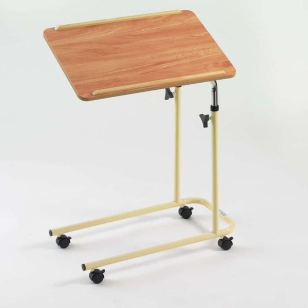 Drive L Style Overbed Table with Castors