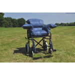 Harley T Shaped Cushion Blue