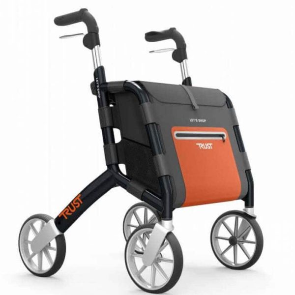 Lets Shop Rollator Black Lets Shop Rollator Black