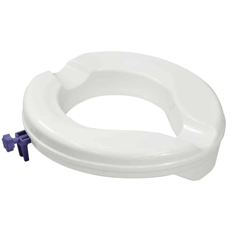 Senator Raised Plastic Toilet Seat without Lid 5cm Senator Raised Plastic Toilet Seat without Lid 5cm