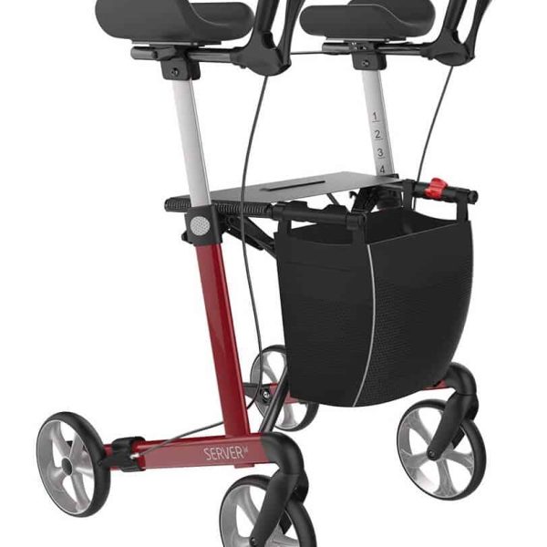Server W Forearm Rollator Red Server W Forearm Rollator Red