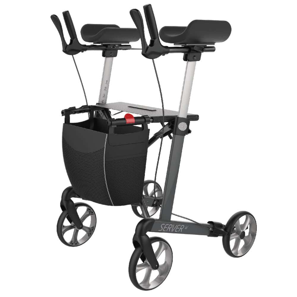 Server W Forearm Rollator Grey Server W Forearm Rollator Grey