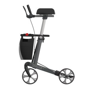 Server W Forearm Rollator Grey Side