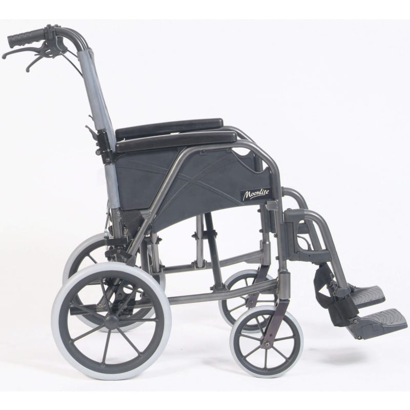 Breezy Moonlite Transit Wheelchair Side Breezy Moonlite Transit Wheelchair Side