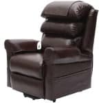 Walmesley Dual Motor PU Riser Recliner Chestnut