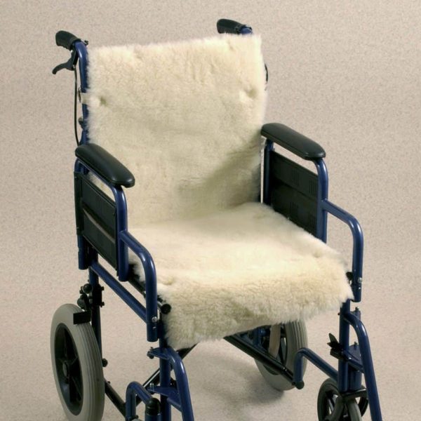 Wheelchair Fleece Back and Seat Wheelchair Fleece Back and Seat