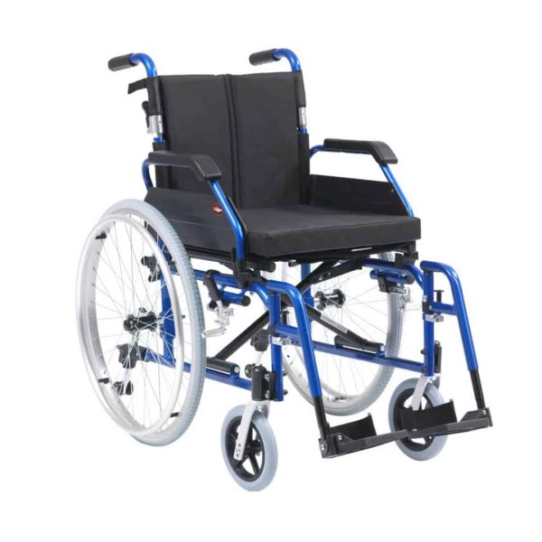 Enigma XS Self Propelled Wheelchair Blue Enigma XS Self Propelled Wheelchair Blue