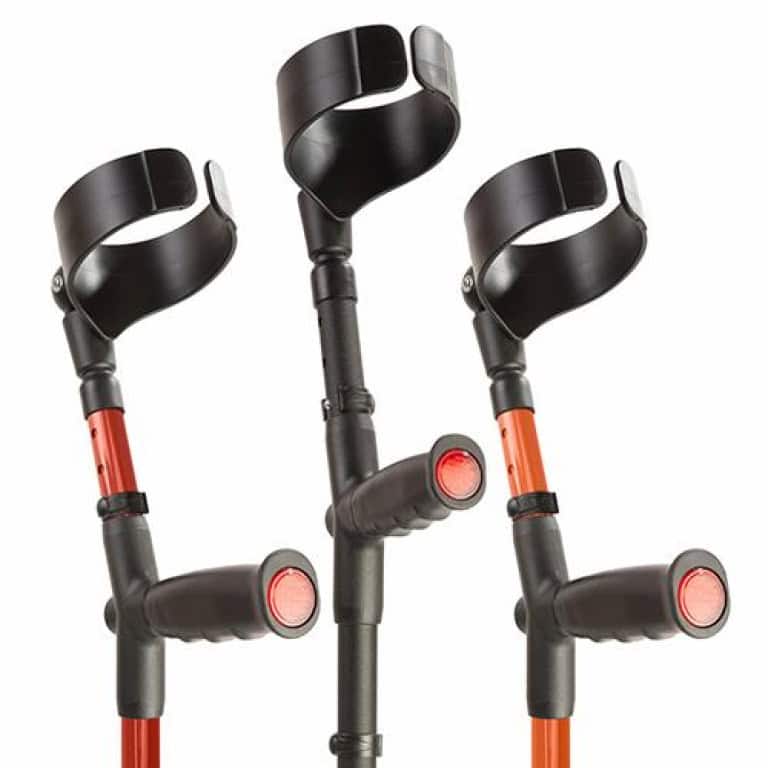 Flexyfoot Soft Grip Adjustable Crutches