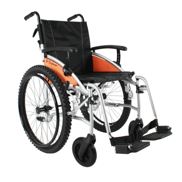 Van Os Excel Explorer Wheelchair Silver Van Os Excel Explorer Wheelchair Silver