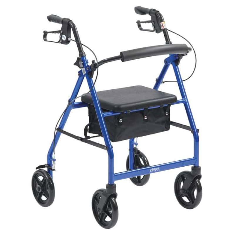 Drive R6 Indoor Rollator in Blue