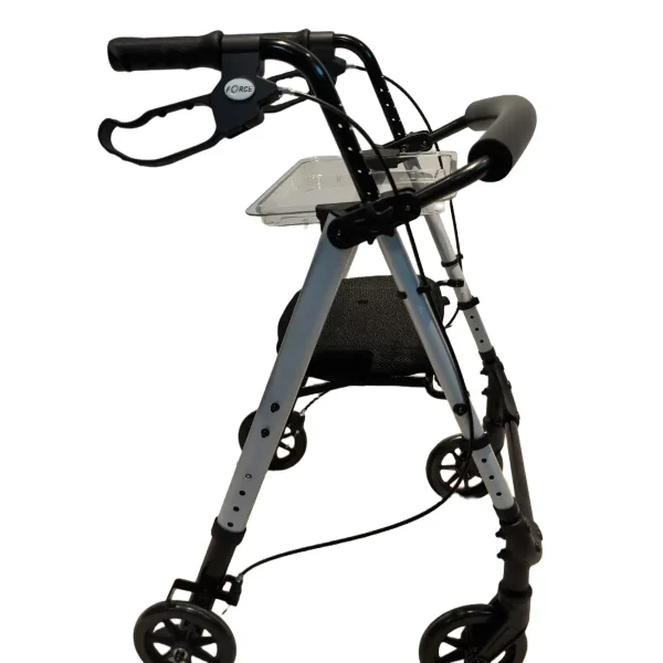 Lightweight Indoor Rollator With Tray Lightweight Indoor Rollator With Tray