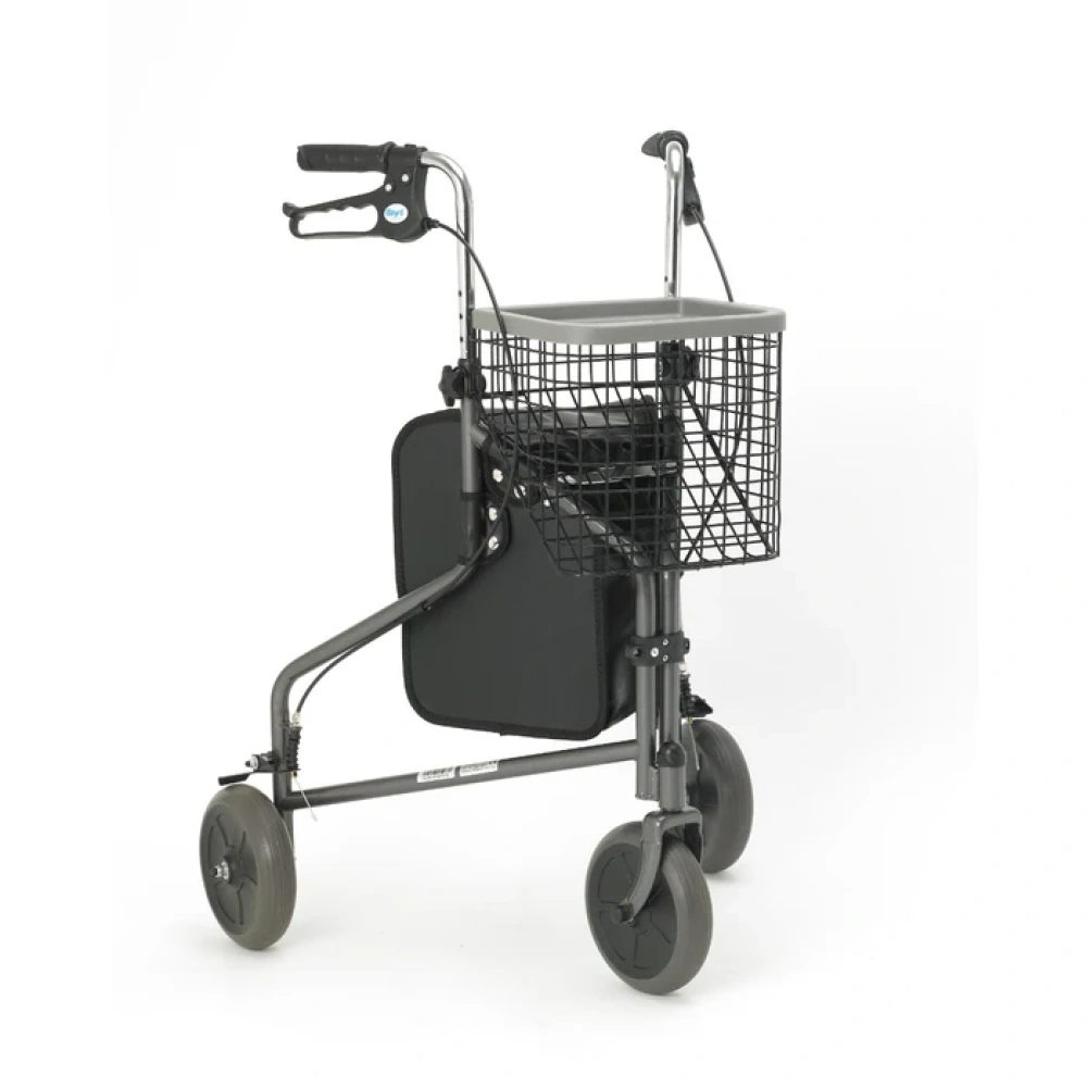Days Three Wheeled Rollator Grey Days Three Wheeled Rollator Grey