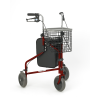 Days Three Wheeled Rollator Red Days Three Wheeled Rollator Red