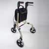 NRS Freestyle 3 Wheel Rollator Champagne Rear NRS Freestyle 3 Wheel Rollator Champagne Rear