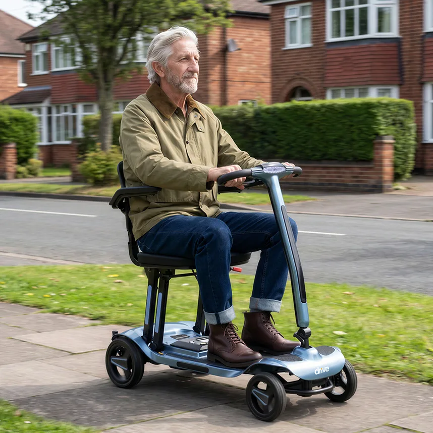 Home Aero MG Mobility Scooter in Use